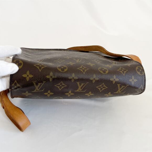 LOUIS VUITTON Vintage Monogram Canvas Cartouchiere GM Crossbody - Picture 9 of 15